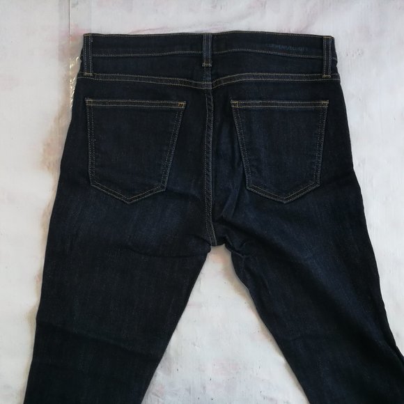 Current /Elliott High Waist Ankle Skinny Jeans 27 - Picture 5 of 9